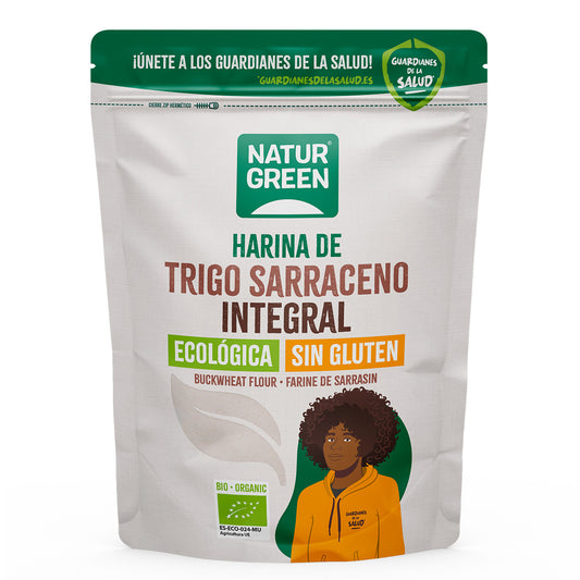 Farina integrale di grano saraceno senza glutine NaturGreen 500 g