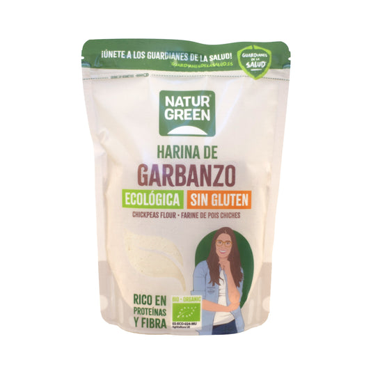 Farina di ceci biologica senza glutine NaturGreen 500 g