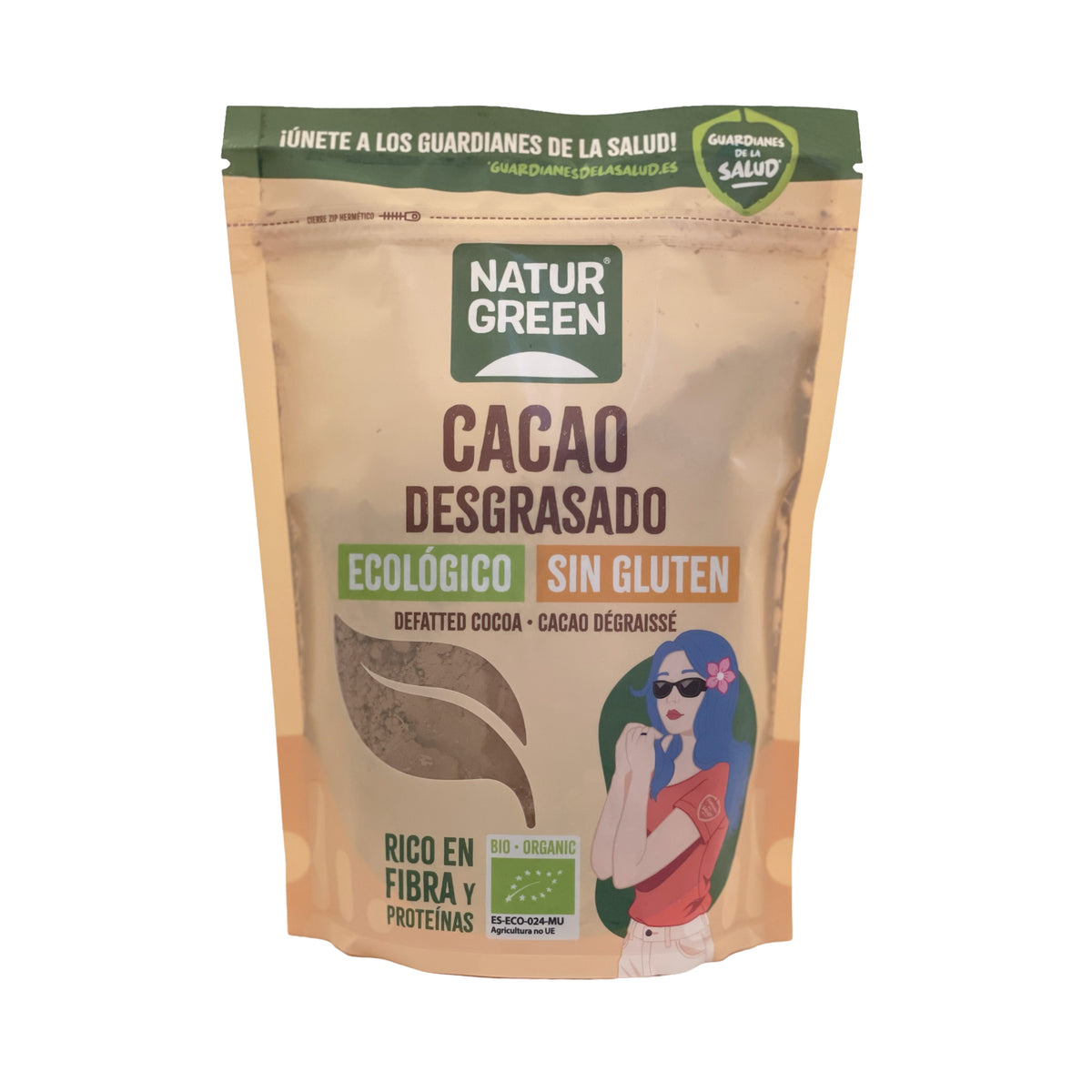Cacao sgrassato Bio Naturgreen 225 g