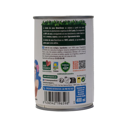 Latte di cocco biologico NaturGreen 400 g / 400 ml