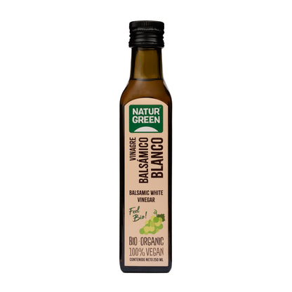 Aceto balsamico bianco biologico NaturGreen 250 ml