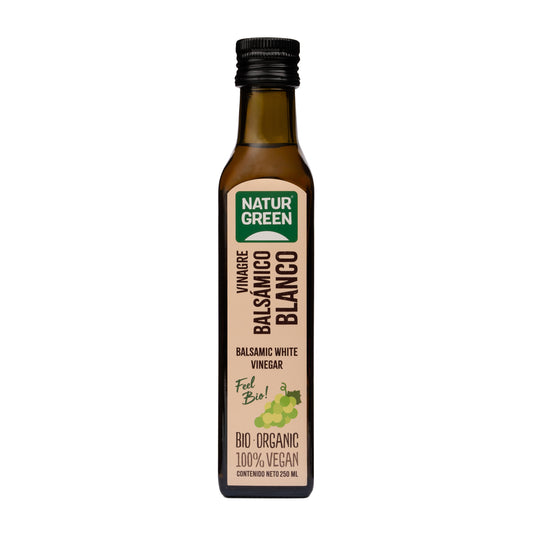 Aceto balsamico bianco biologico NaturGreen 250 ml