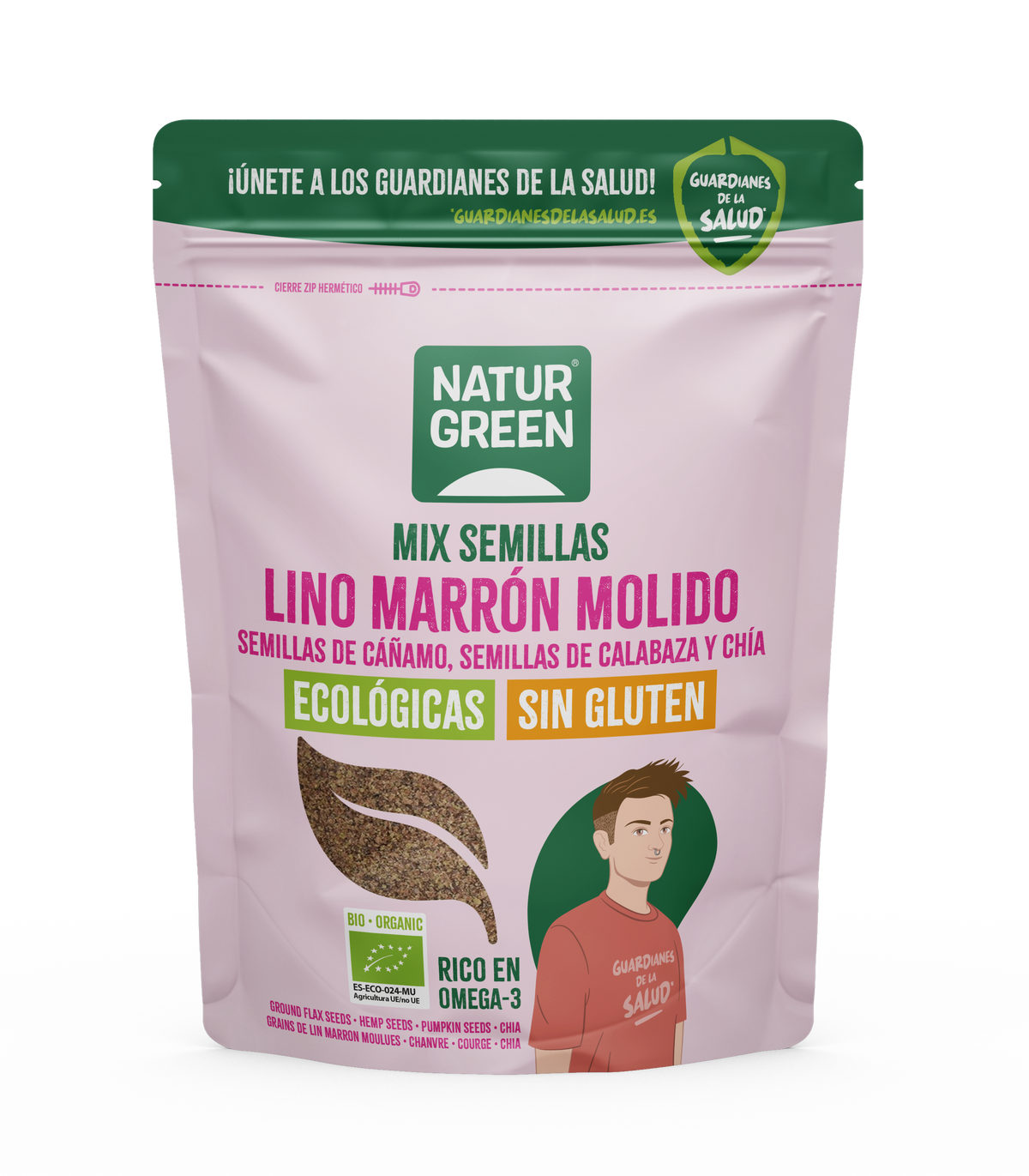 Semi di lino, canapa, zucca e chia Bio NaturGreen 150 g