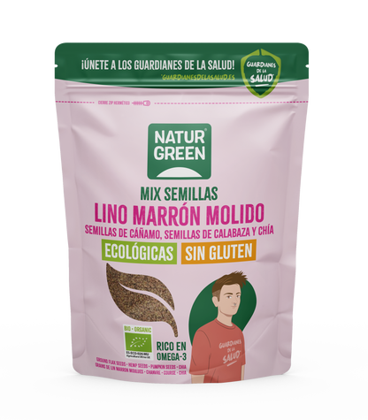 Semi di lino, canapa, zucca e chia Bio NaturGreen 150 g