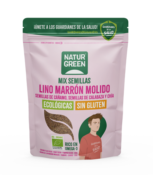 Semi di lino, canapa, zucca e chia Bio NaturGreen 150 g
