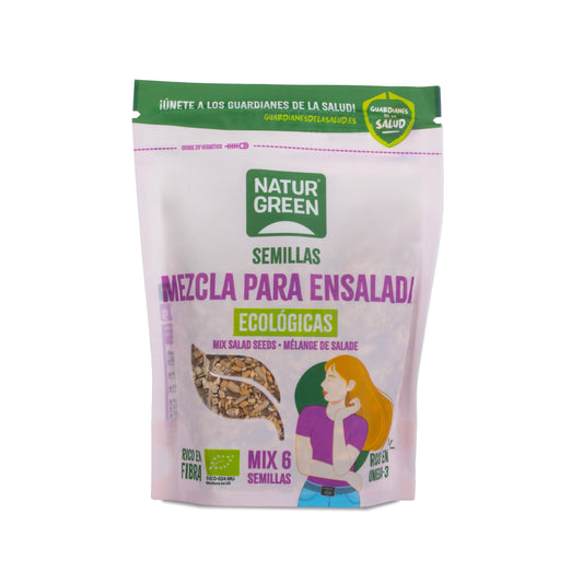 Miscela 6 semi per insalata, NaturGreen, 450 g