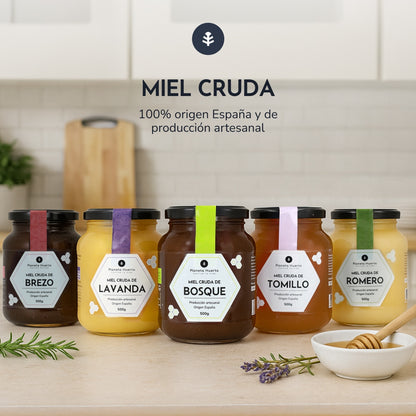 Miel Cruda de Brezo Planeta Huerto 500 gr