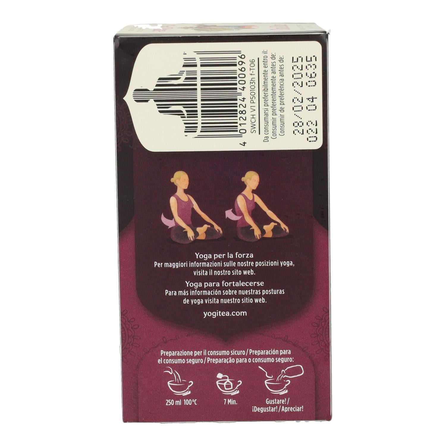 Yogi Tea BIO Chai dulce, 17 bolsitas