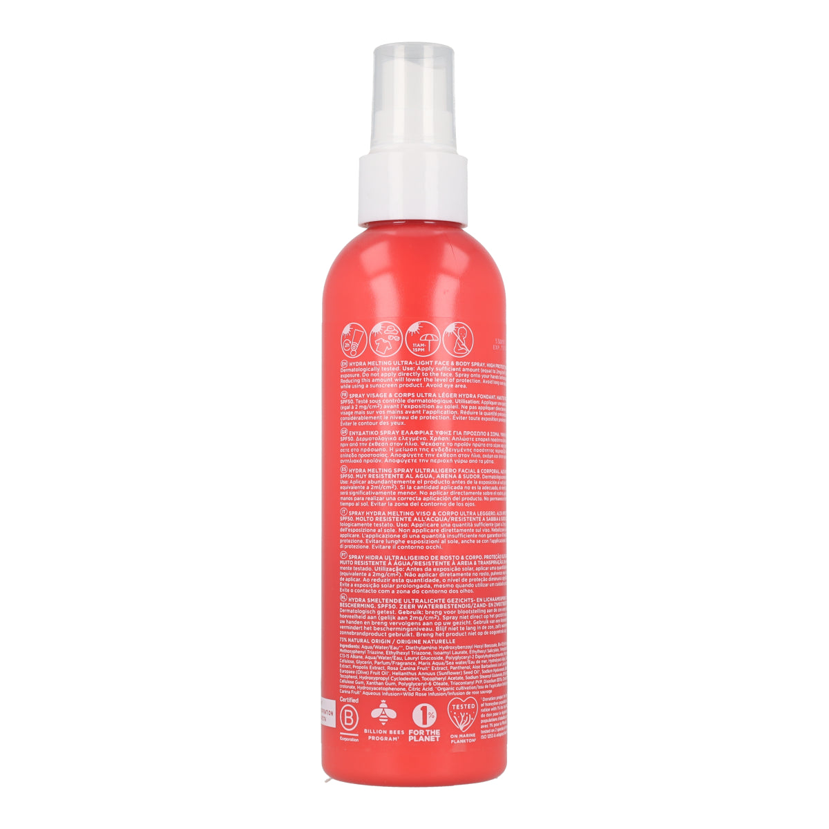 Spray solare Hydra Melting SPF50 Apivita 200 ml