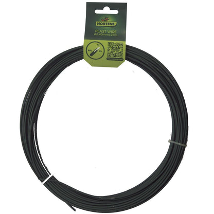 Alambre galvanizado plastificado Plast Wire 50 m Nortene Ø24 mm
