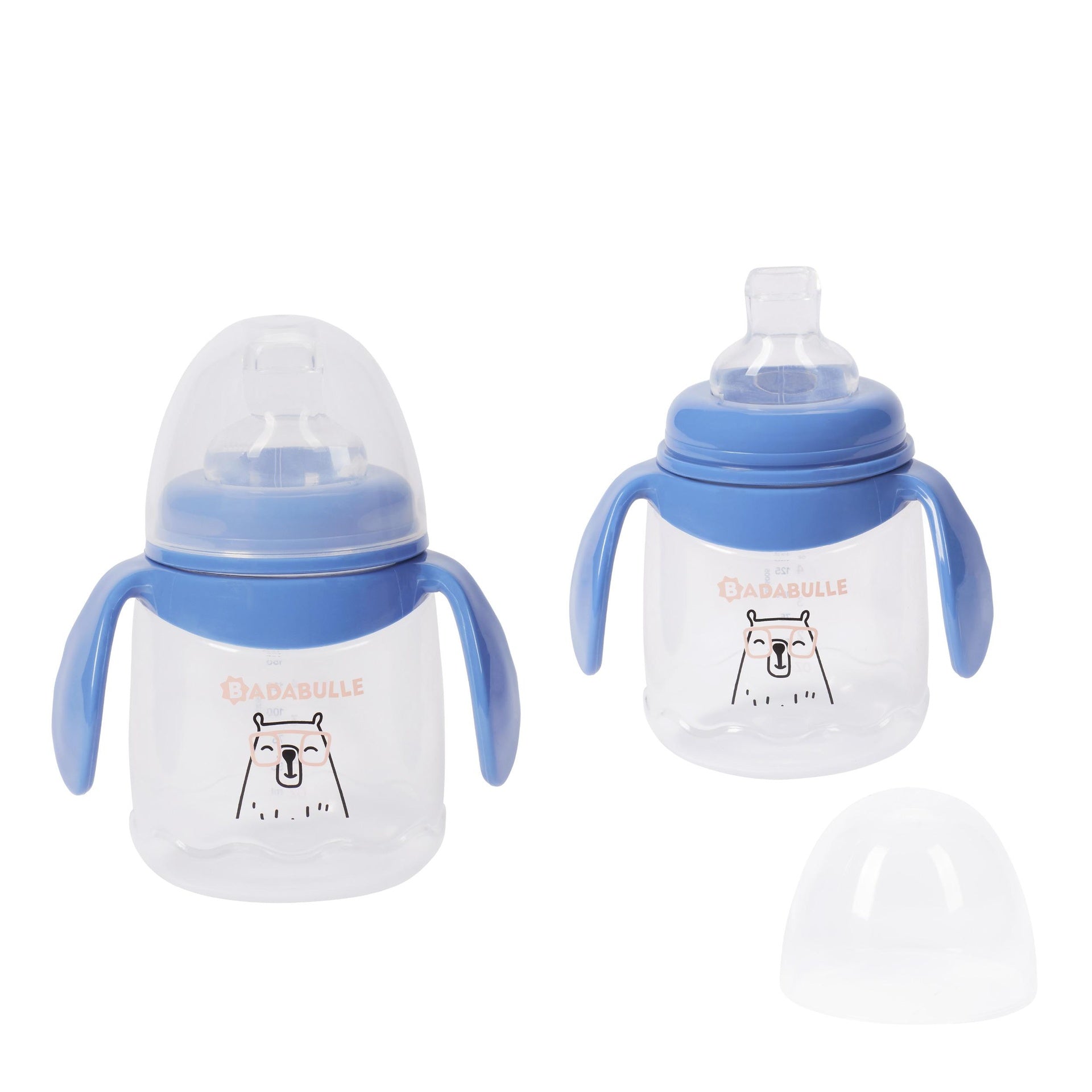 Lote de 2 tazas Antifugas Badabulle
