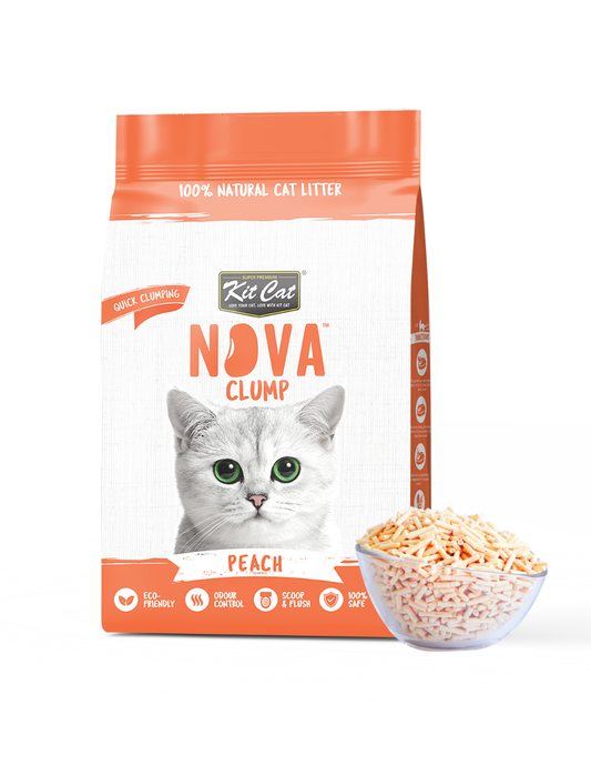 Kit Cat Arena Eco SoyaClump - Peach 7 L Sabbia per gatti