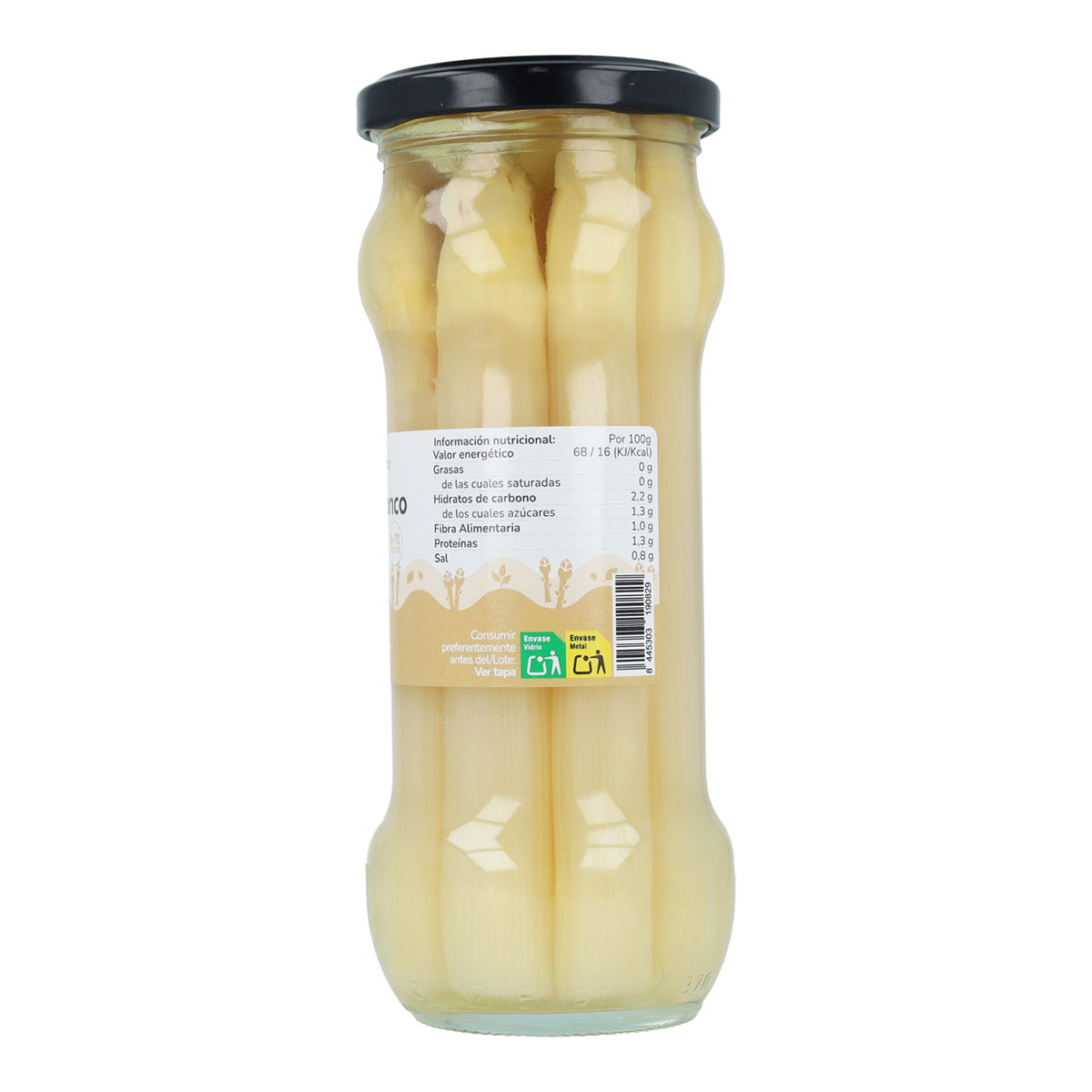 Espárrago blanco grueso ECO Planeta Huerto 340 g