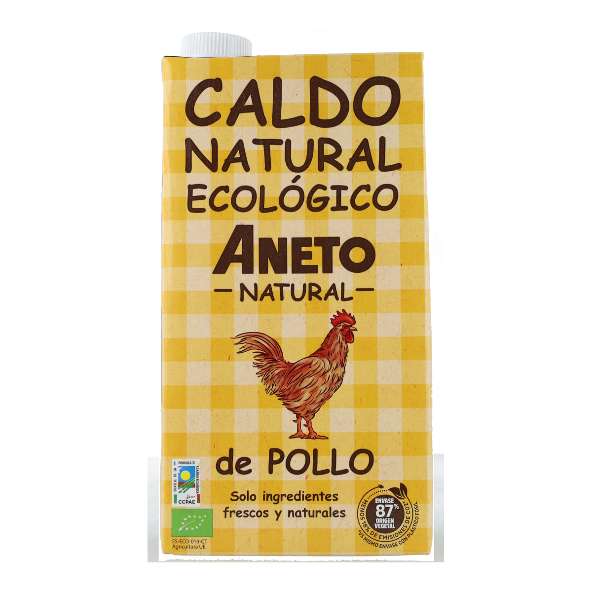 Brodo di pollo biologico Aneto 1 L