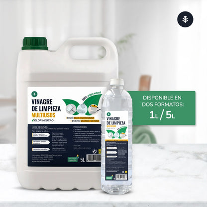 Pack 3x Vinagre Blanco de Limpieza Planeta Huerto 5 L