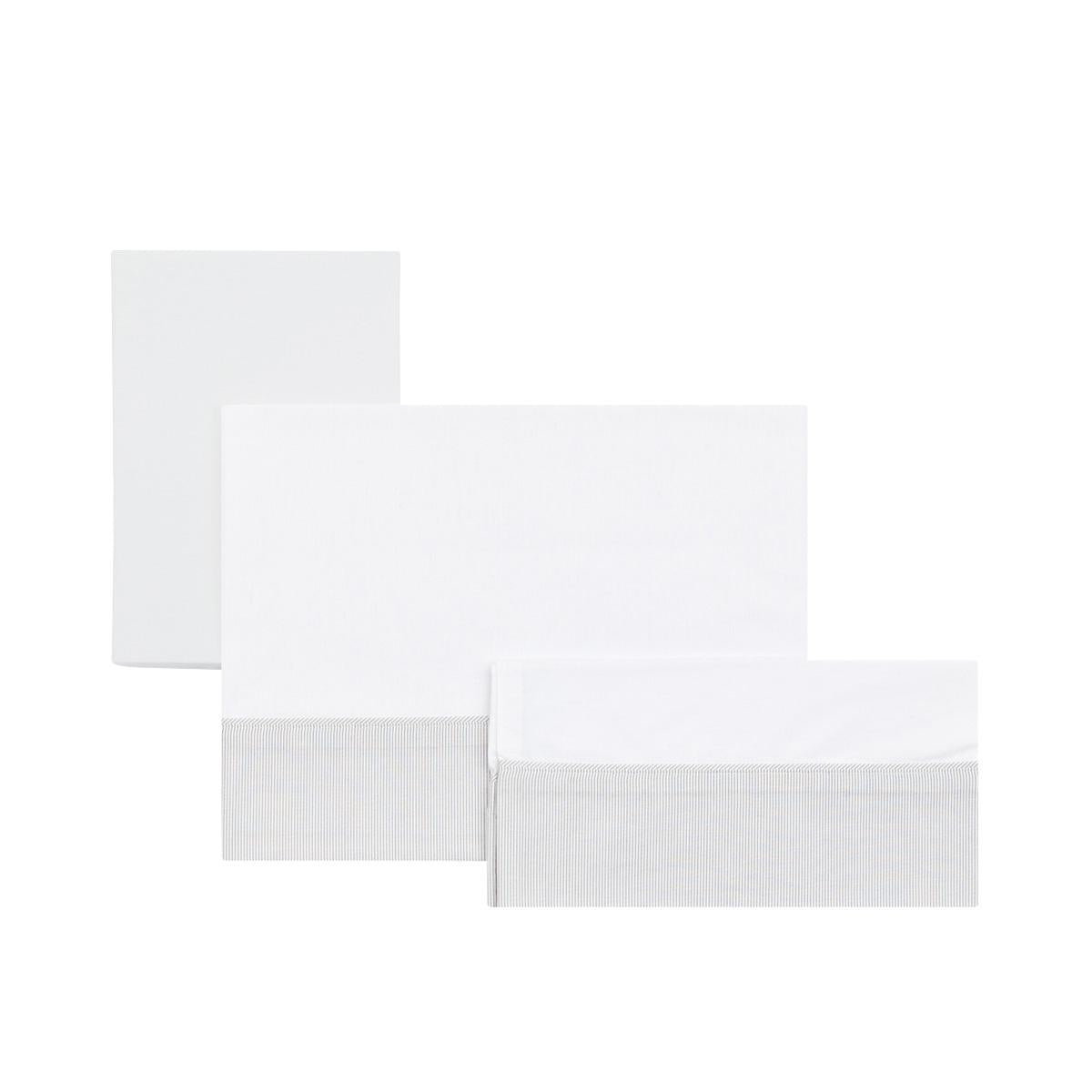 Sábana para cuna de 100x160 cm. diseños Star/Astra 3 piezas Star Celeste