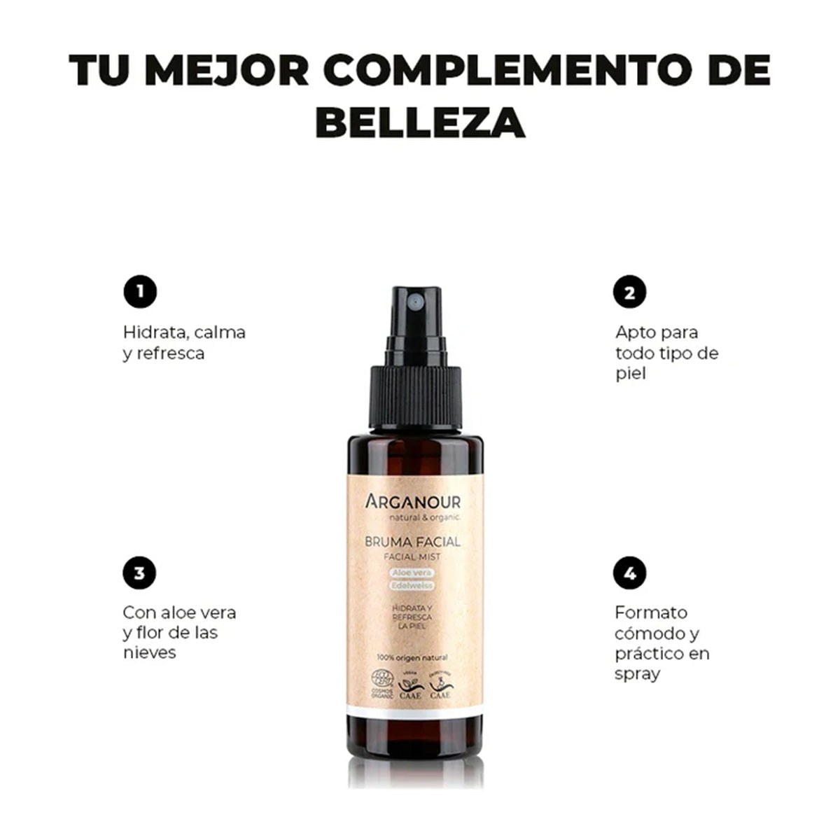 Bruma facial Arganour 100 ml