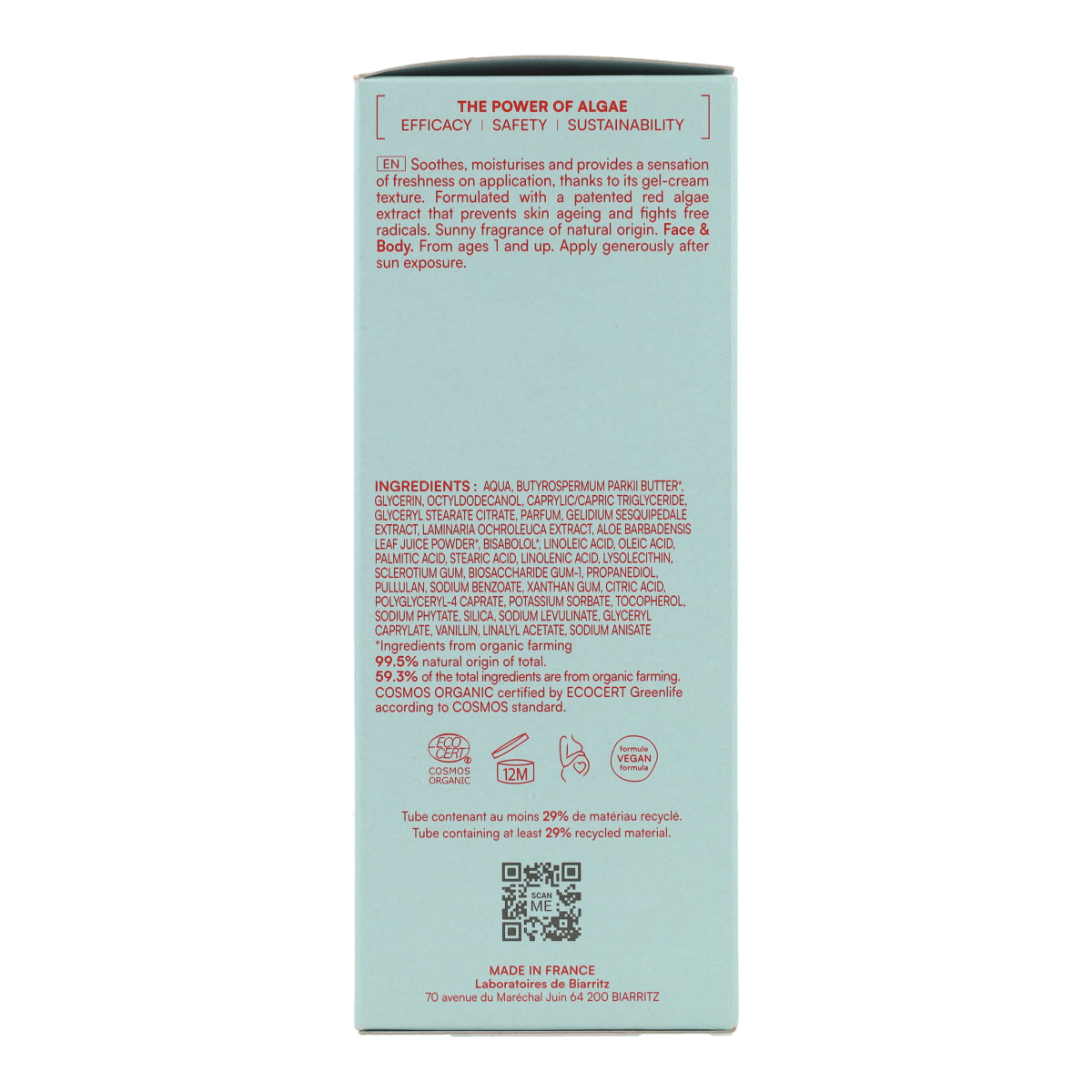 Fluido doposole Alga Maris Lab. Biarritz 150 ml
