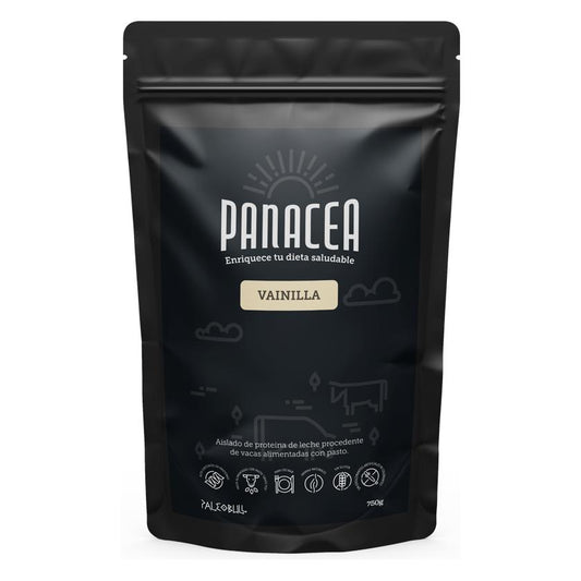 Paleobull Panacea Aislado de Proteína de suero sabor Vainilla 750 g