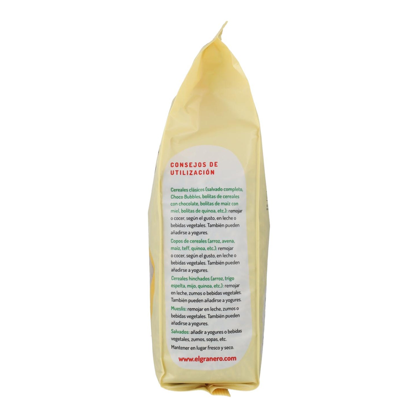 Salvado completo, 500 g El Granero