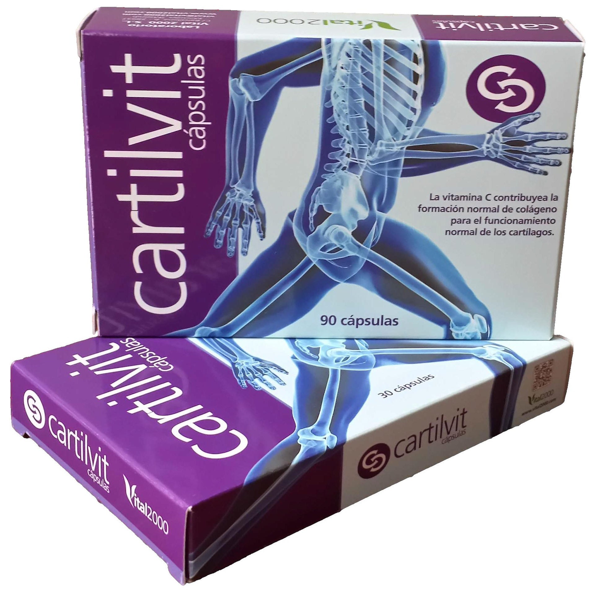 Cartilvit 30 Caps 550 Mg Vital 2000