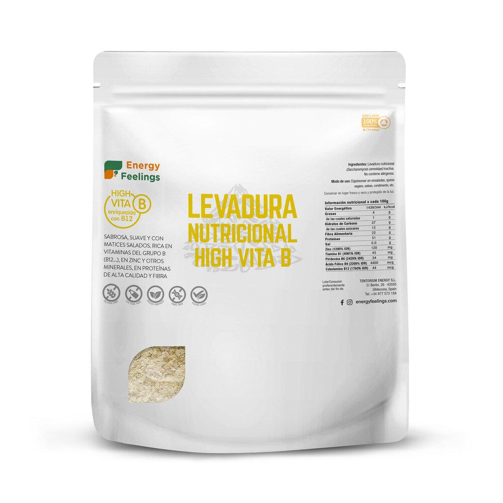 Levadura nutricional vitamina B12 en copos Energy Feelings 1 kg