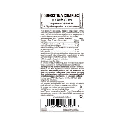 Quercitina Complex 50 cápsulas