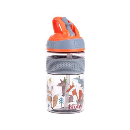 Taza con boquilla rígida 360ml + 3a Nûby Azul
