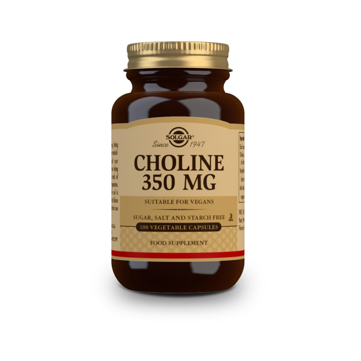 Colina, 100 cápsulas de 350 mg