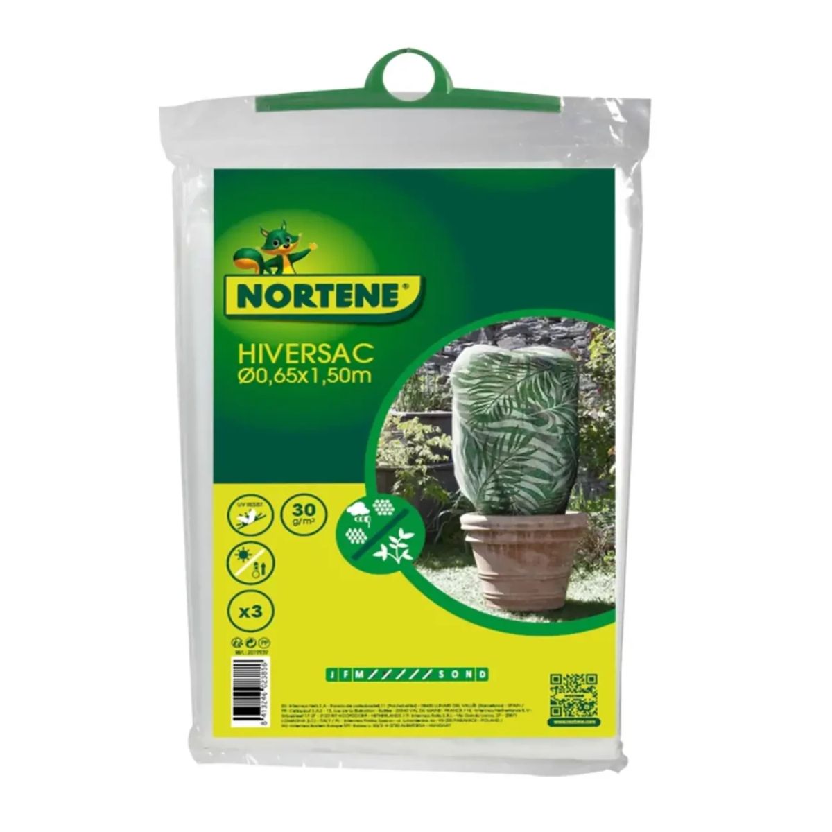 Funda de hibernación antiheladas Hiversac Deco Nortene 3 ud
