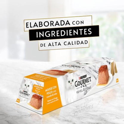 GOURMET REVELATIONS Mousse Pollo (4 x 57 g)