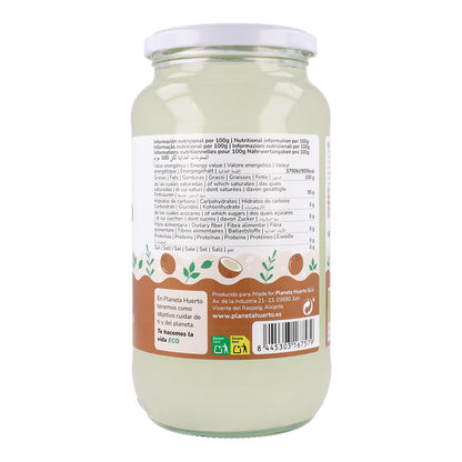 Pack 3x Aceite de coco ECO Planeta Huerto 860 ml