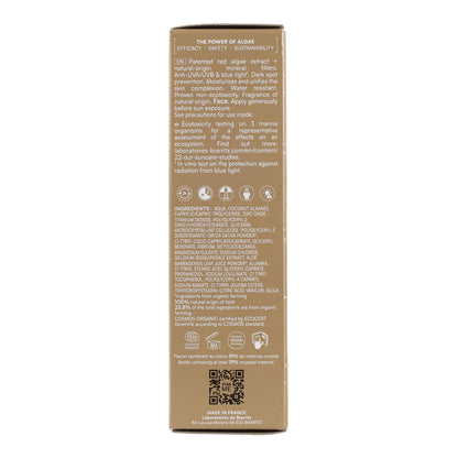 Crema solare protettiva per il viso color beige SPF30 Alga Maris 50 ml