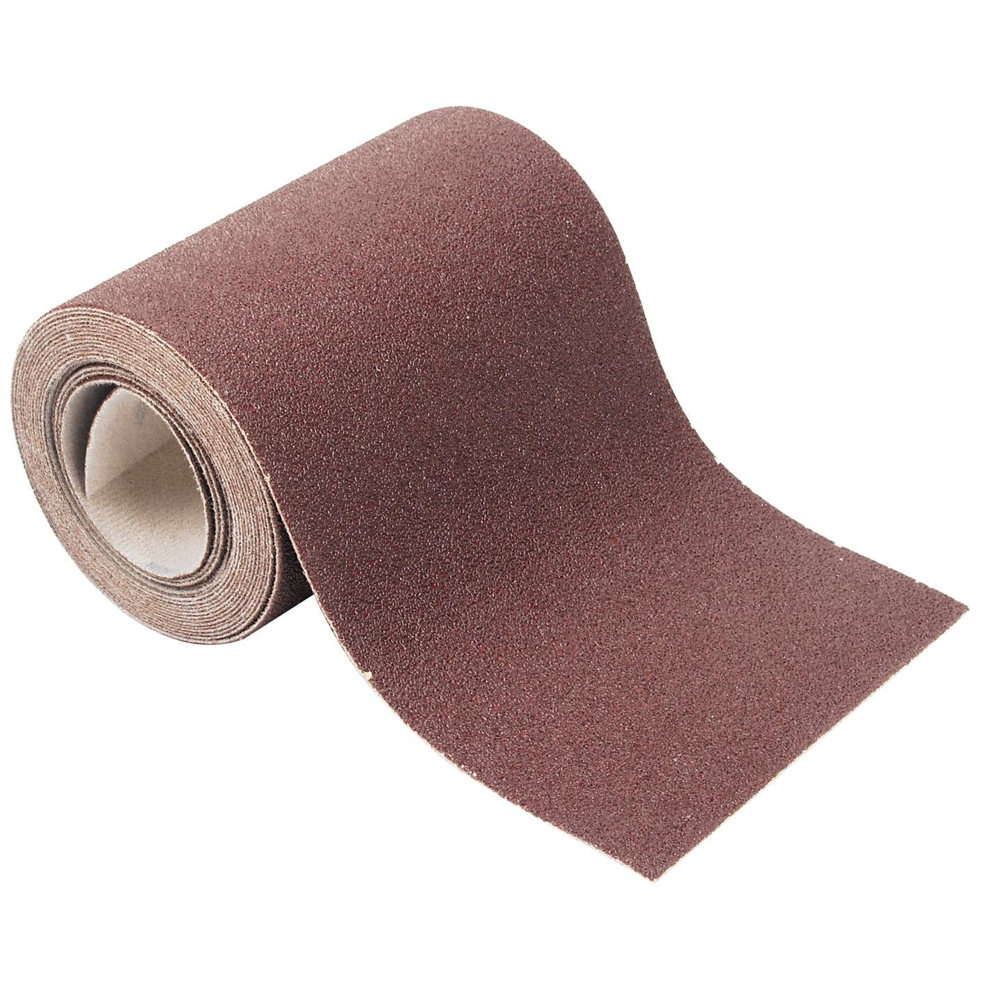 Rollo de lija 115 cm Wolfcraft Grano 180