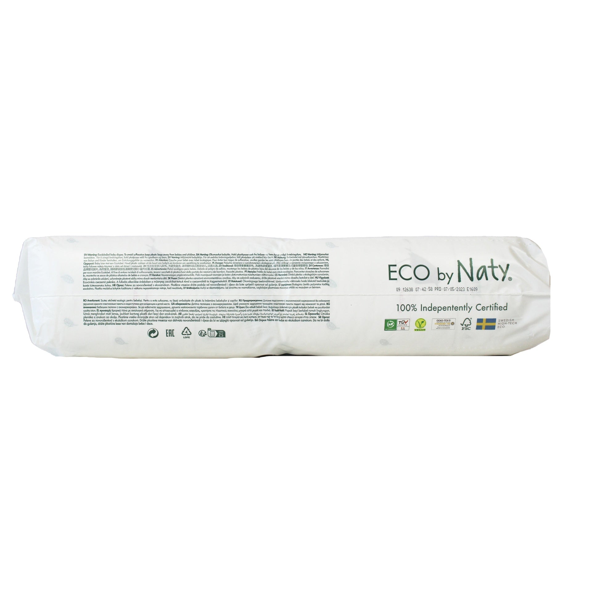 Pañal T4 Naty 7-18 kg, 44 ud