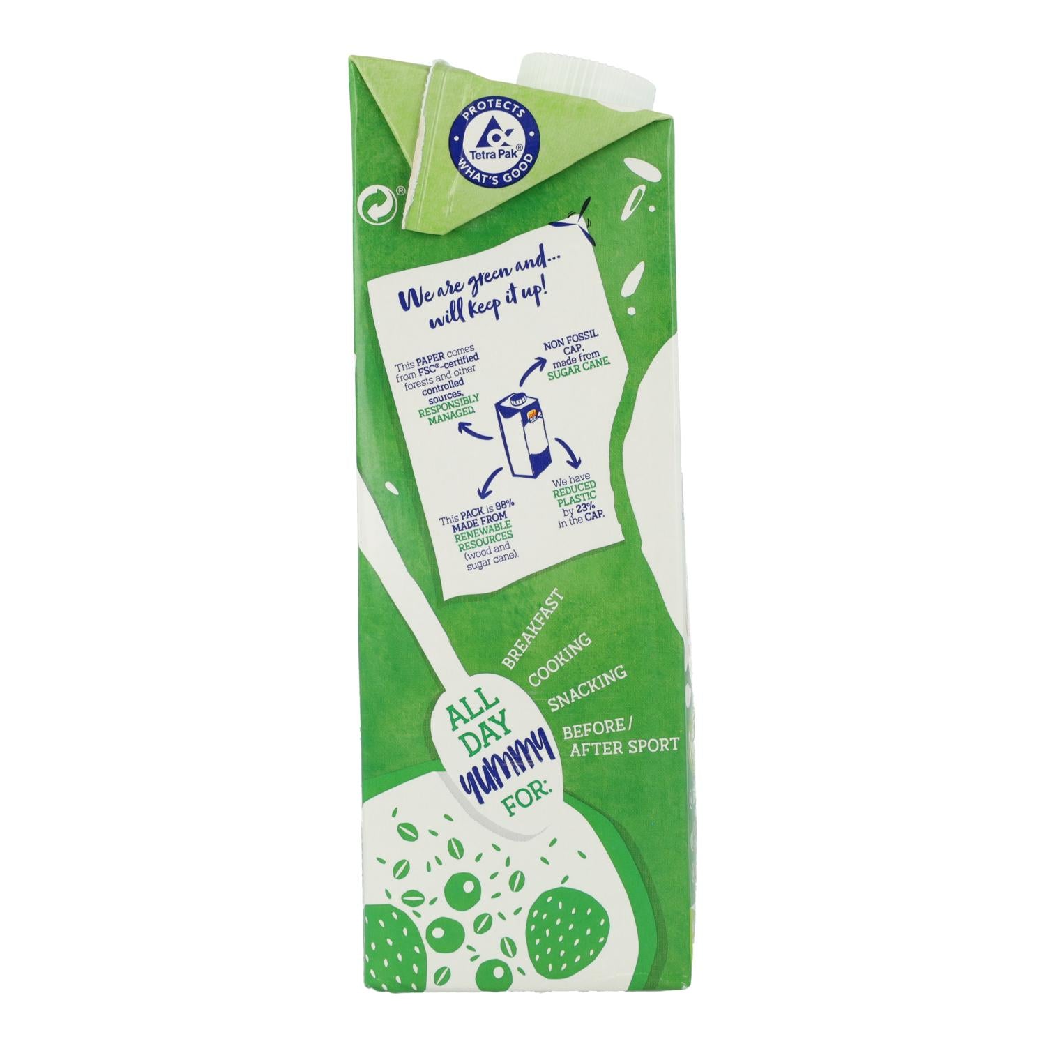 Pack 6x Bebida BIO Arroz y Avellana, Isola Bio, 1 L