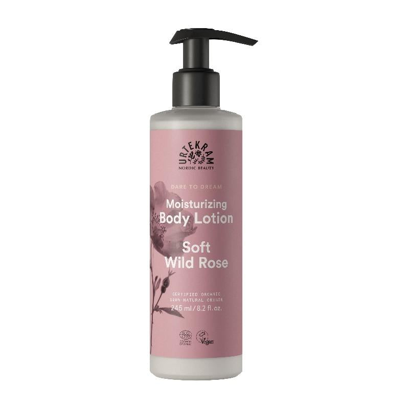 Locion Corporal Soft Wild Rose Urtekram 245Ml
