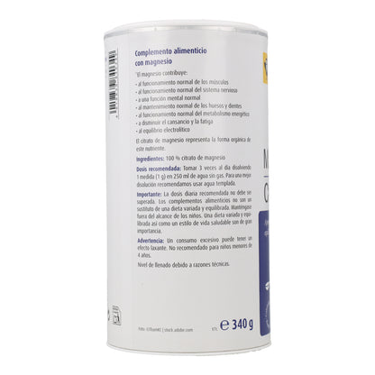 Magnesio citrato in polvere Raab 340 g