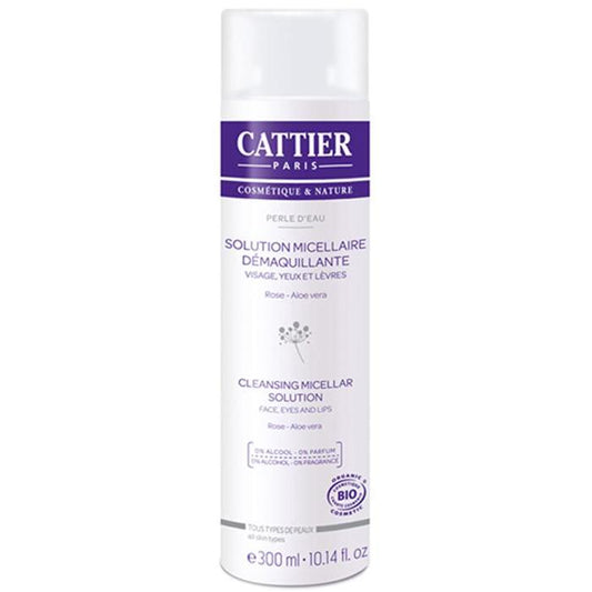Solución micelar desmaquillante 3 en 1 Cattier, 300 ml
