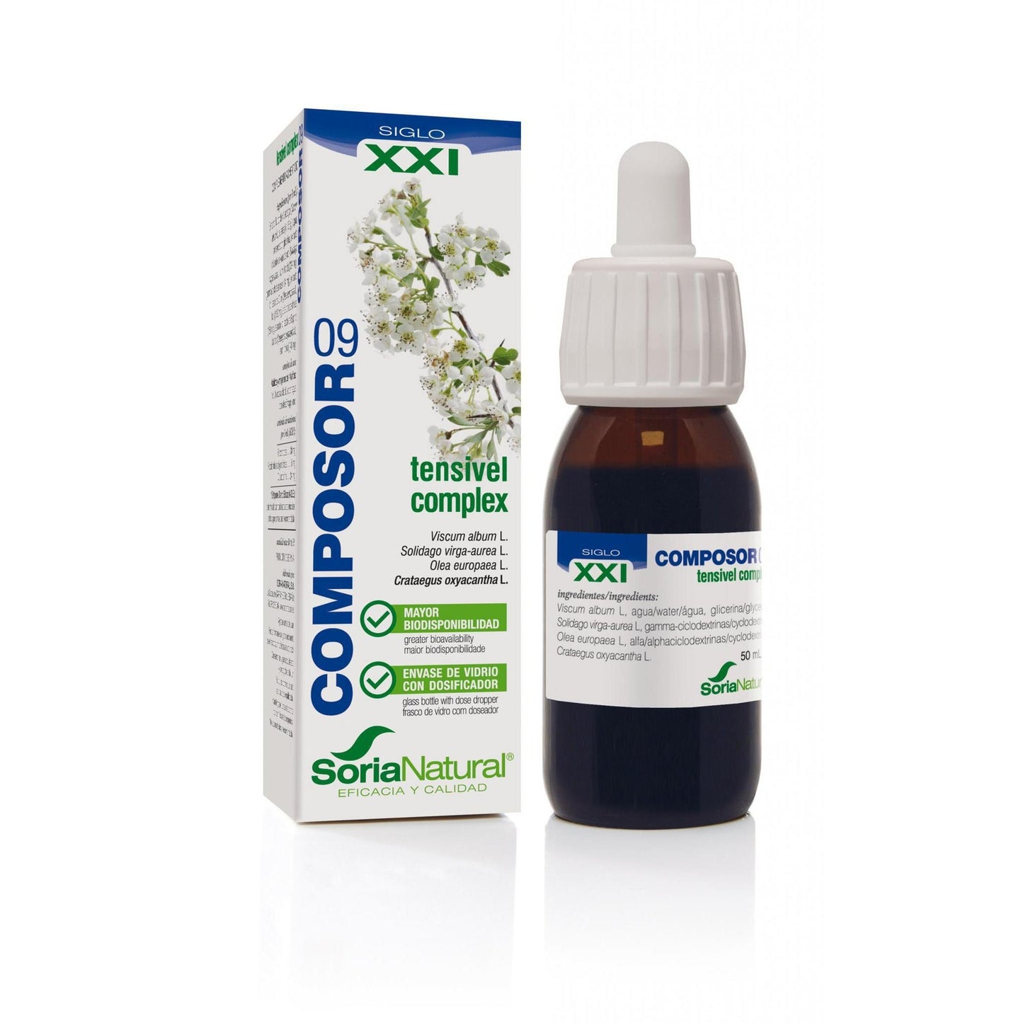 Composor 9 XXI Tensivel Complex Soria Natural, 50 ml