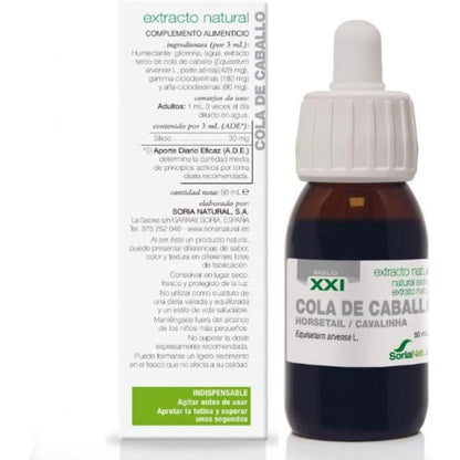 Extracto de cola de caballo Soria Natural, 50 ml