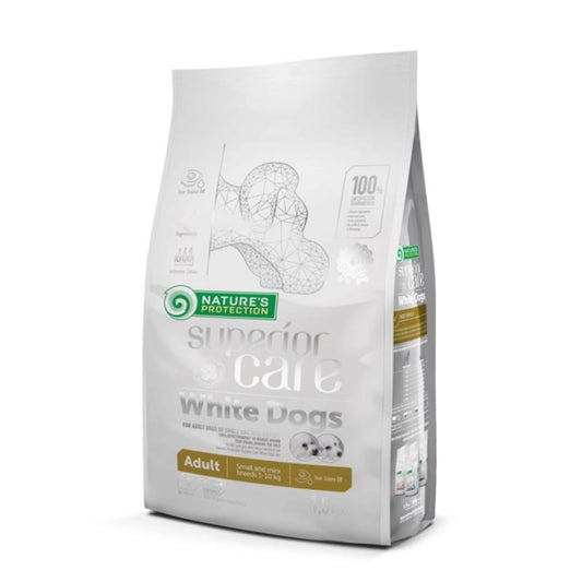 Nature's Protection White Dog Pienso grain free Cordero adulto razas pequeñas 1,5 Kg