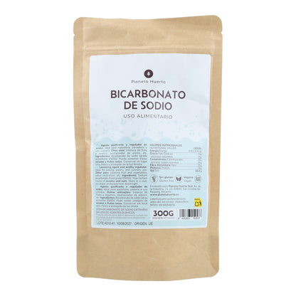 Bicarbonato di sodio alimentare ECO Planeta Huerto 300 g