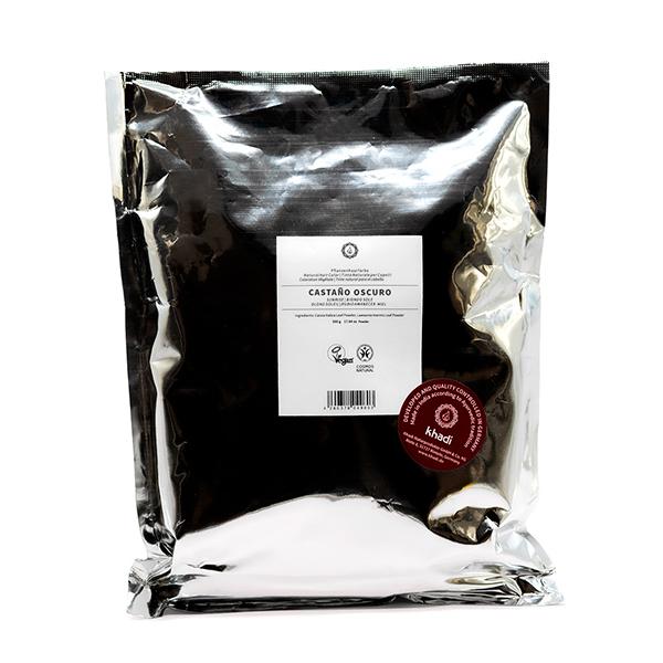 Tinte natural castaño oscuro Khadi 100 g