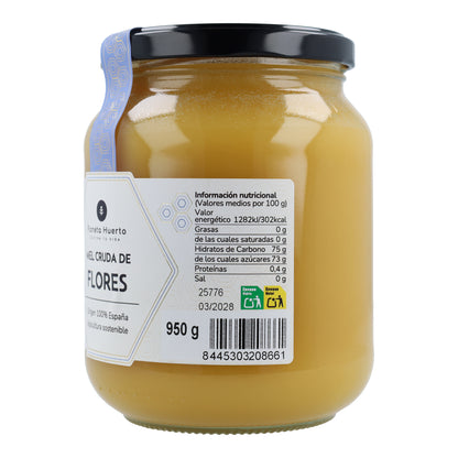 Miel Cruda de Mil Flores Planeta Huerto 950 g