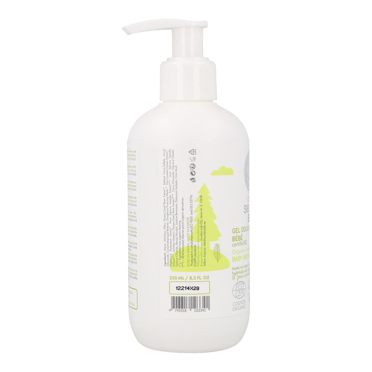 Gel da bagno per bambini Natura Sibérica 250 ml