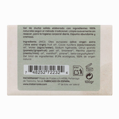 Gel doccia solido BIO Buenos Días Matarrania 120 ml