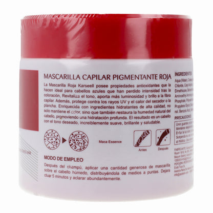Mascarilla Pigmentante Roja Karseell 500 ml