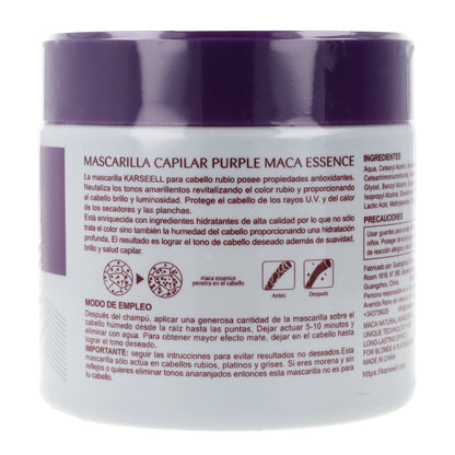 Mascarilla Capilar Violeta Karseell 500 ml