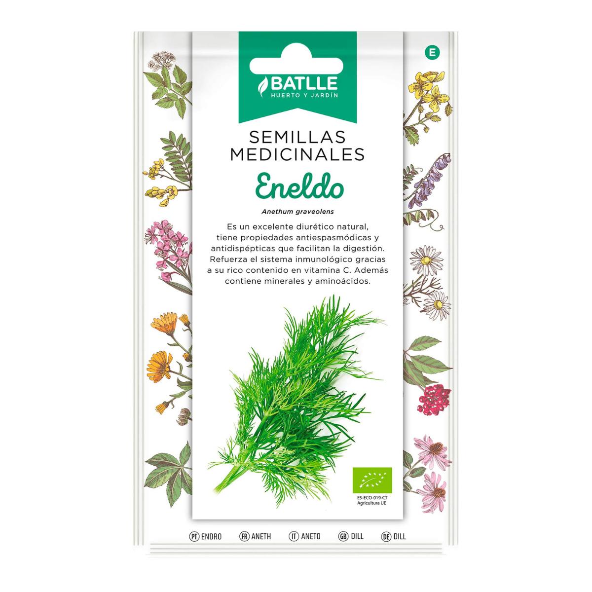Semillas de Eneldo ecológicas Batlle